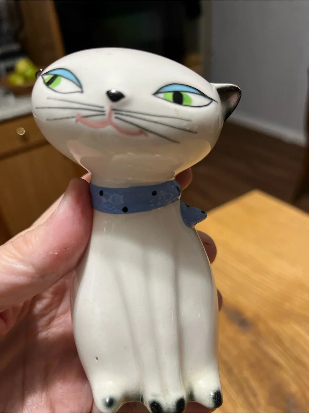Vintage 1958 Holt Howard Cozy Kitten Siamese Salt and Pepper Shakers